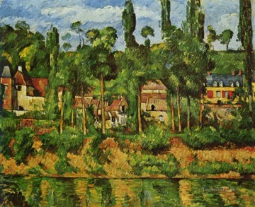 El castillo de Medan Paul Cezanne Paisajes arroyo Pinturas al óleo